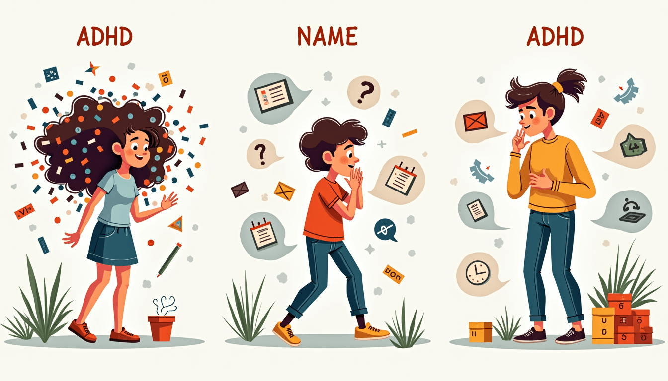 Presentation that is primarily inattentive