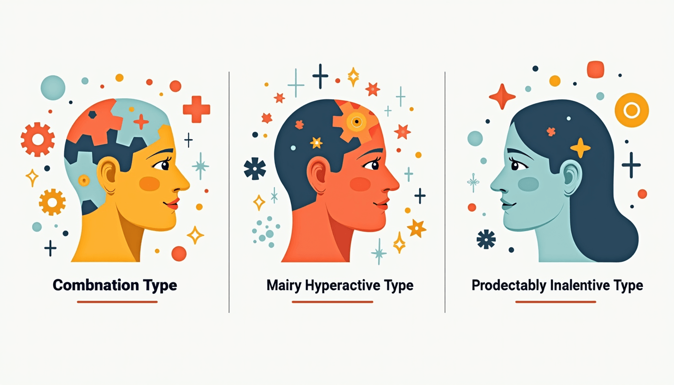 Three Primary ADHD Types